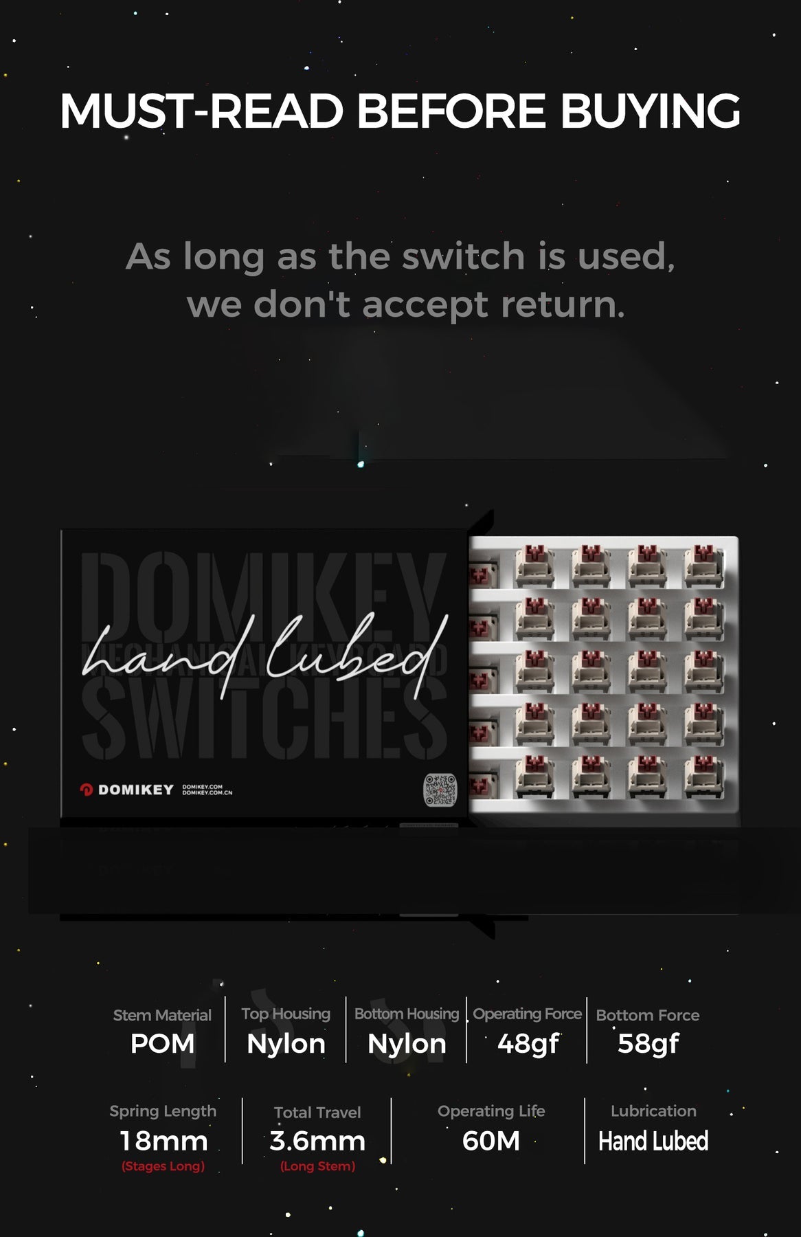 Astronaut Linear Switch