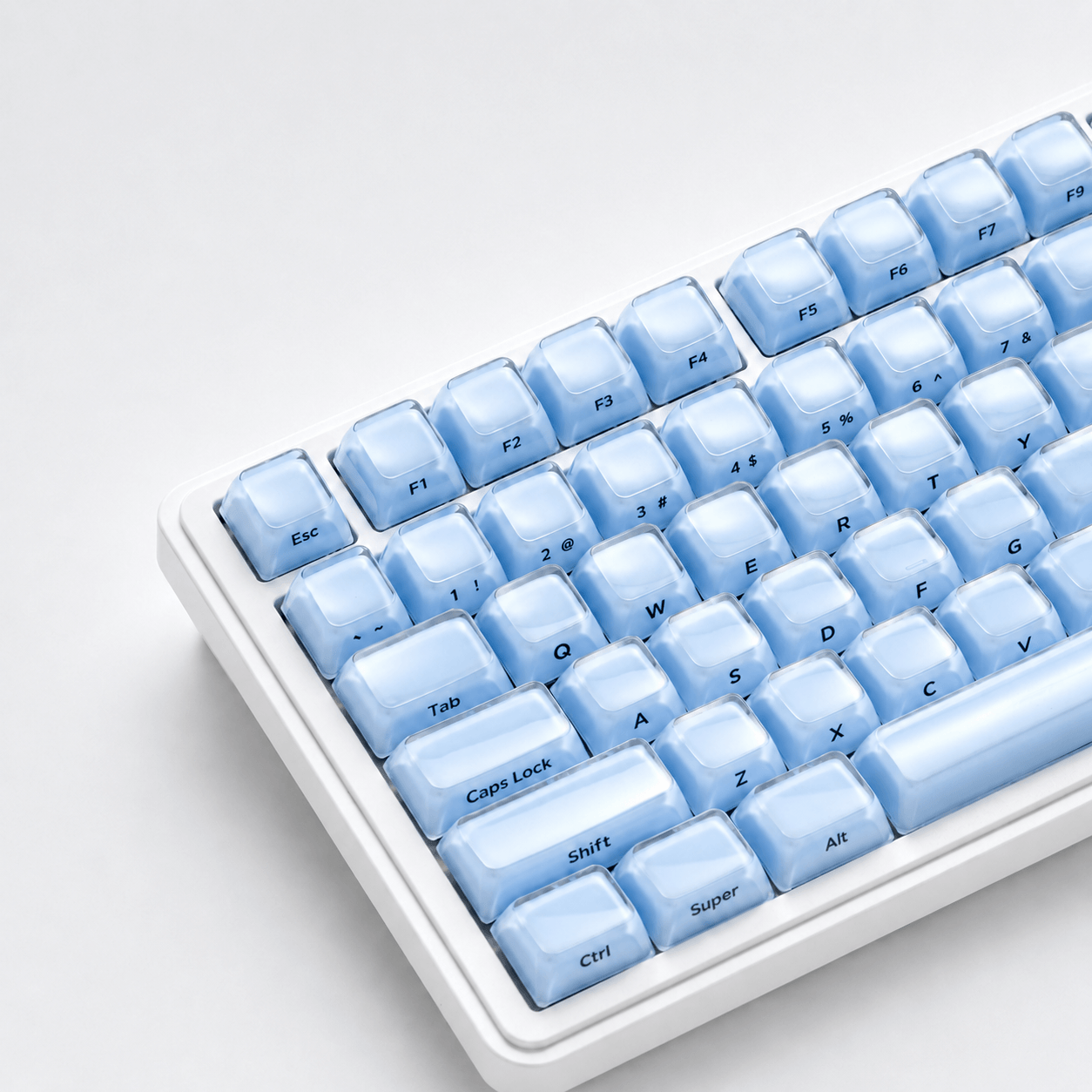 PSY Commu Jell Side-Printed Translucent MDA Keycap Set