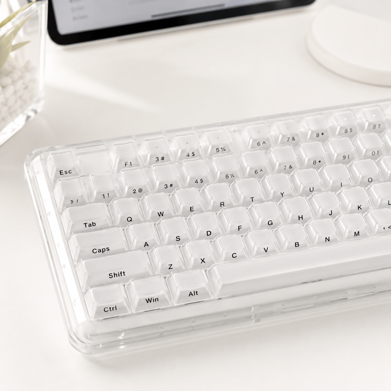 PSY Commu Jell Side-Printed Translucent MDA Keycap Set