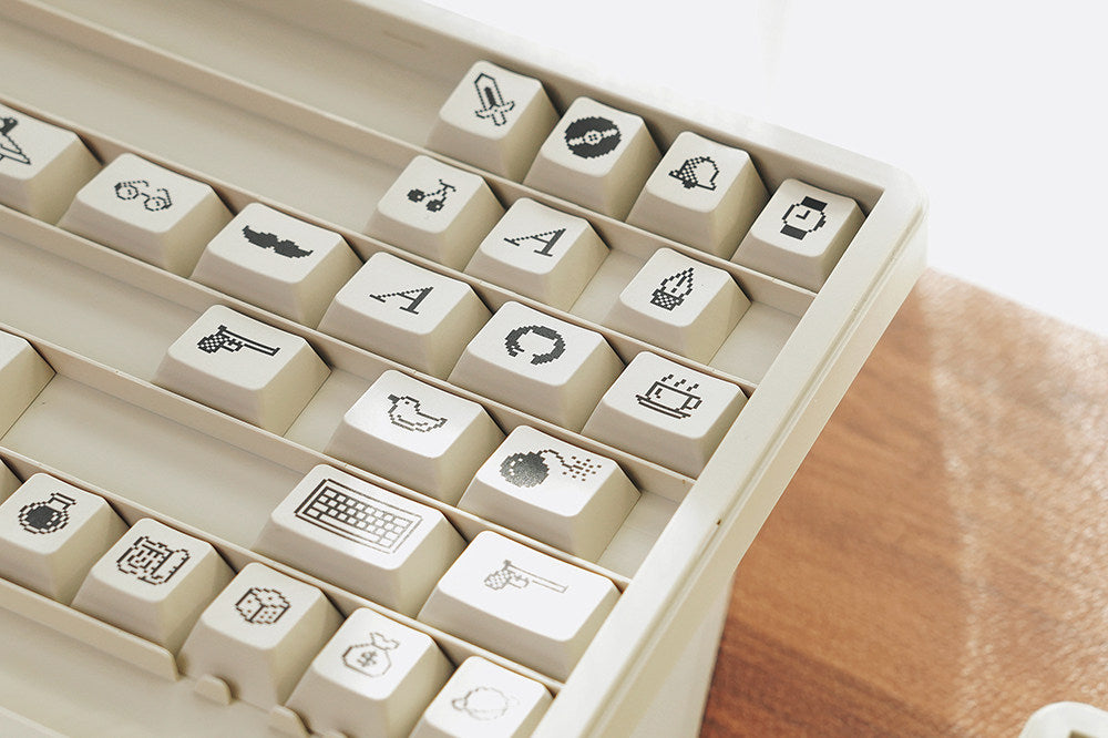GLOVE x DOMIKEY Retro Macintosh Dye-Sub Keycaps