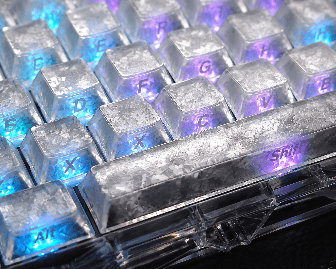 PSY Commu Carbon-Look Keycap Set