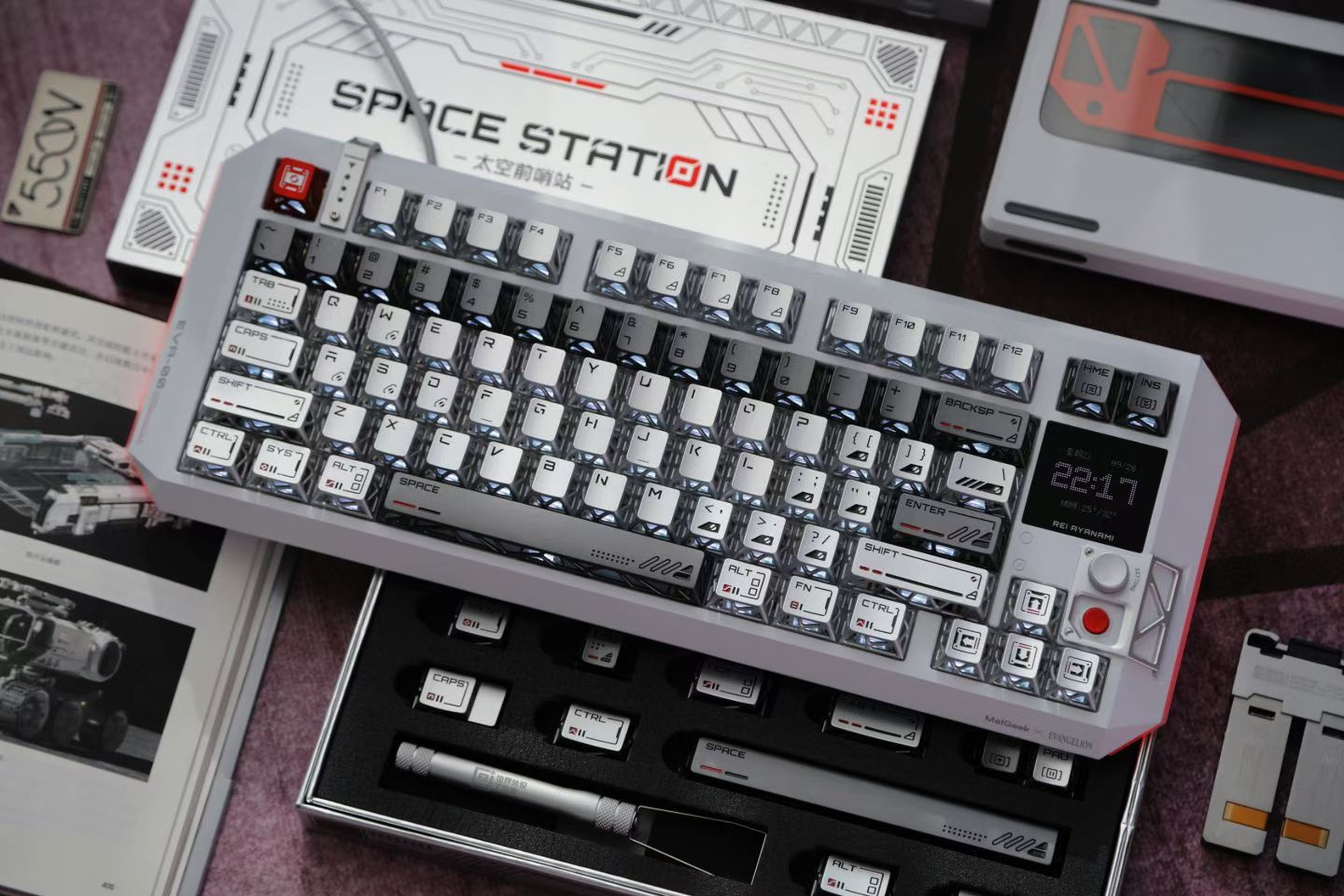 Hollow Keycaps Set