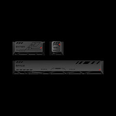 Front & Back Hollow Keycaps Set
