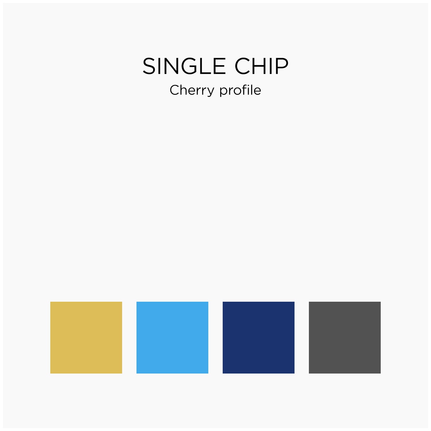 SINGLE CHIP-CHERRY PROFILE