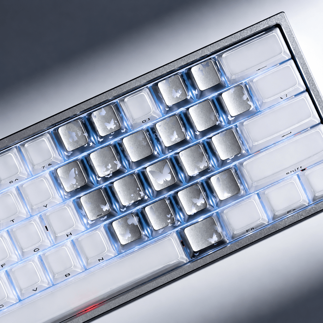 PSY Commu Butterfly Heart Layout 21-Key IMD Keycap Set
