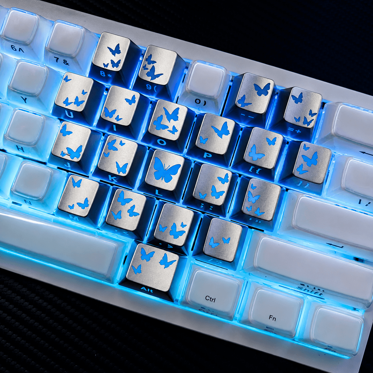 PSY Commu Butterfly Heart Layout 21-Key IMD Keycap Set