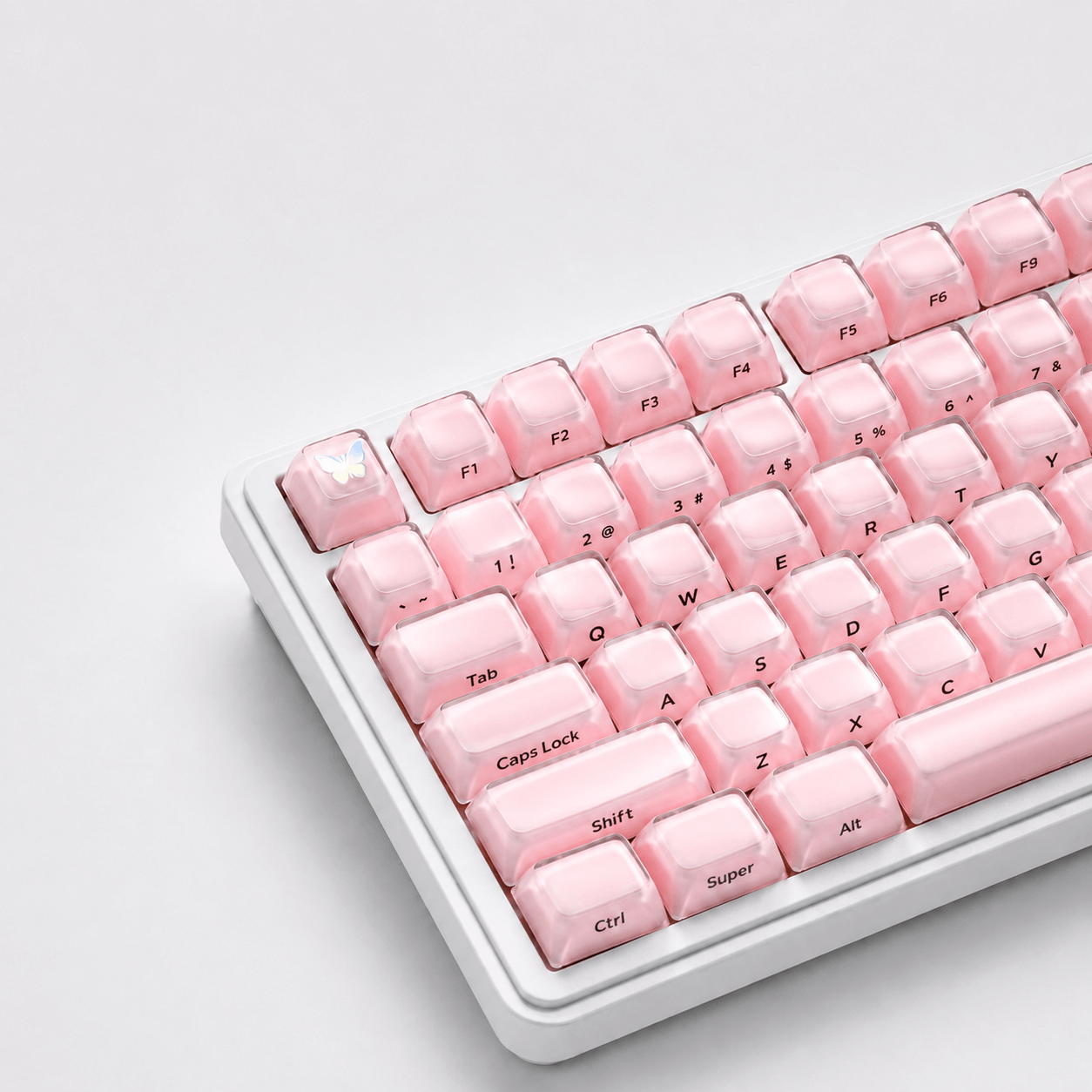 PSY Commu Jell Side-Printed Translucent MDA Keycap Set