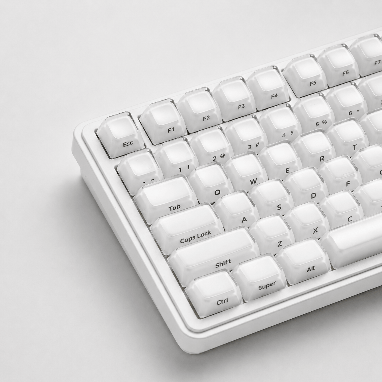 PSY Commu Jell Side-Printed Translucent MDA Keycap Set