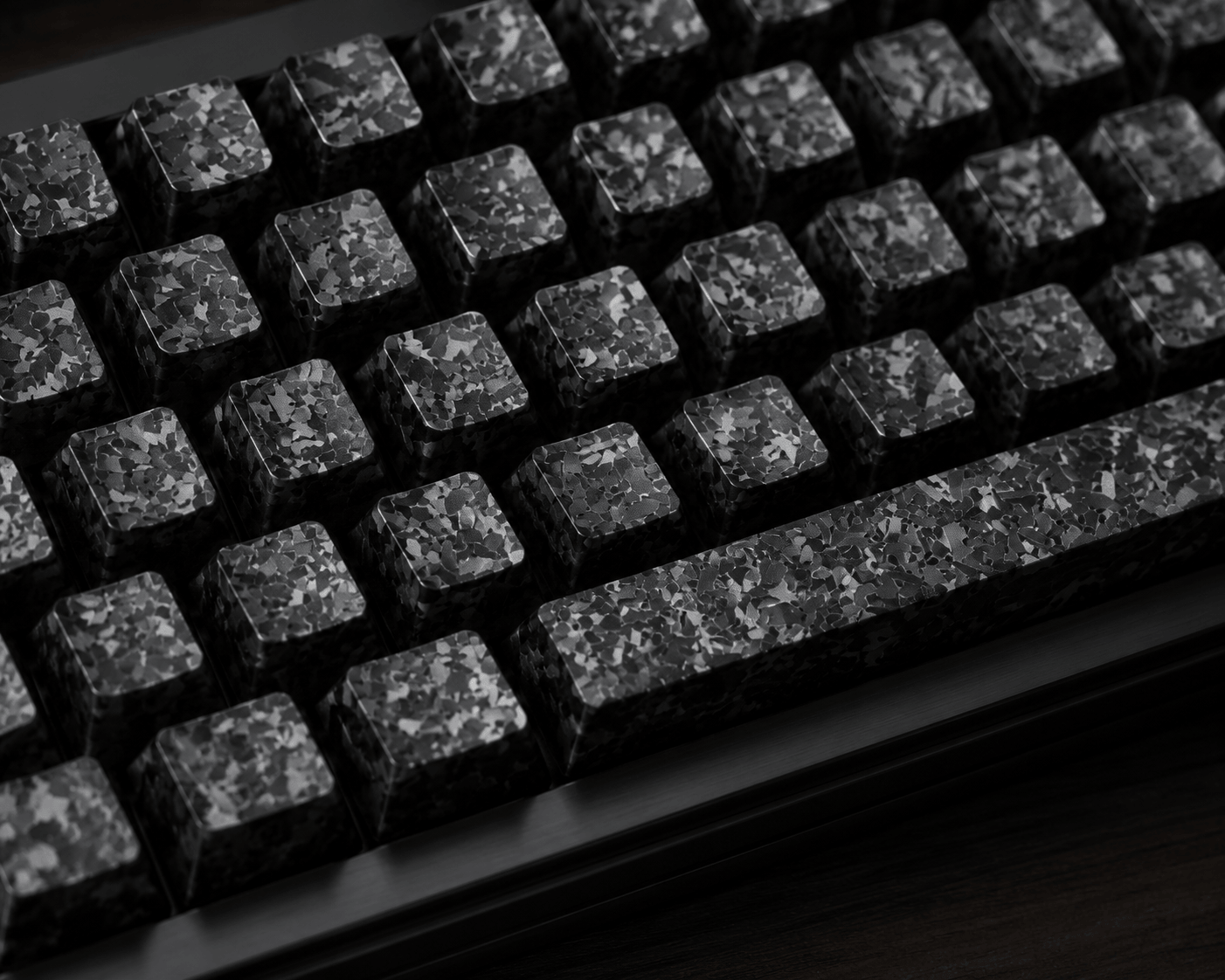 PSY Commu Carbon-Look Keycap Set