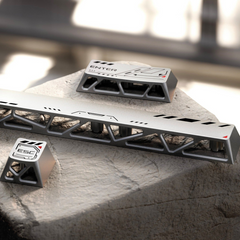 Front & Back Hollow Keycaps Set